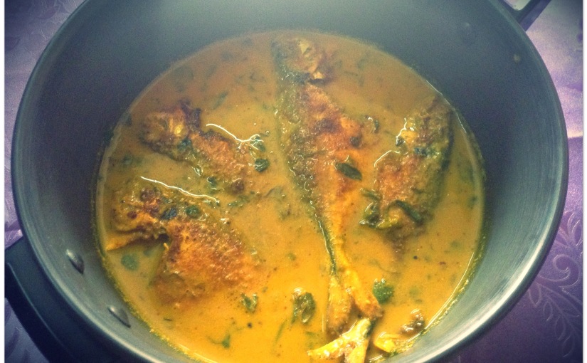 Fish Curry With Fenugreek,Dill And Radish