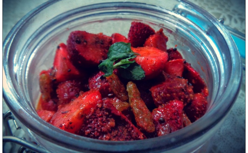 Pickled Strawberries